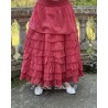 skirt / petticoat SELENA raspberry cotton voile Les Ours - 1