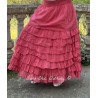 skirt / petticoat SELENA raspberry cotton voile Les Ours - 2