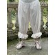 panty / pantalon ROBERT coton blanc à petits pois rouges Les Ours - 2