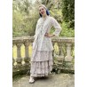 chemise ELENI voile de coton blanc à imprimé fleurs Les Ours - 6