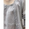 top DIEGO blue gray organza Les Ours - 18