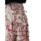 jupe 22140 coton Fleurs rouges Ewa i Walla - 17