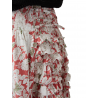 jupe 22140 coton Fleurs rouges Ewa i Walla - 17
