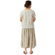 jupe 22154 voile de coton Jaune à fleurs Ewa i Walla - 17