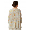 blouse 44821 Yellow flower cotton voile Ewa i Walla - 24