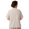 chemisier 44847 coton Carreaux rouges Ewa i Walla - 17