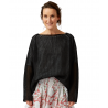 pull 44845 lin tricoté Noir Ewa i Walla - 11