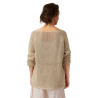 pull 44845 lin tricoté Beige Ewa i Walla - 21