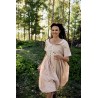robe 55749 coton Carreaux rouges Ewa i Walla - 2