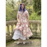 robe 55741 coton Fleurs rouges Ewa i Walla - 7