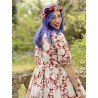 robe 55741 coton Fleurs rouges Ewa i Walla - 6