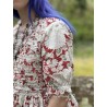robe 55741 coton Fleurs rouges Ewa i Walla - 21