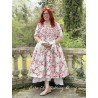 robe 55741 coton Fleurs rouges Ewa i Walla - 9