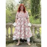 robe 55741 coton Fleurs rouges Ewa i Walla - 10