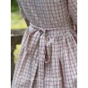robe 55749 coton Carreaux rouges Ewa i Walla - 23