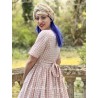 robe 55749 coton Carreaux rouges Ewa i Walla - 8