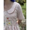 robe 55749 coton Carreaux rouges Ewa i Walla - 24