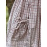 robe 55749 coton Carreaux rouges Ewa i Walla - 26