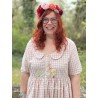 robe 55749 coton Carreaux rouges Ewa i Walla - 12