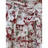 jupe 22140 coton Fleurs rouges Ewa i Walla - 19