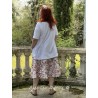 jupe 22140 coton Fleurs rouges Ewa i Walla - 13
