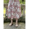 jupe 22140 coton Fleurs rouges Ewa i Walla - 9