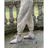 panty / pantalon 11376 voile de coton Jaune à fleurs Ewa i Walla - 3