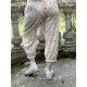 panty / pantalon 11376 voile de coton Jaune à fleurs Ewa i Walla - 4