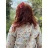 chemisier 44821 voile de coton Jaune à fleurs Ewa i Walla - 14