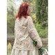 chemisier 44821 voile de coton Jaune à fleurs Ewa i Walla - 13
