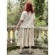 jupe 22154 voile de coton Jaune à fleurs Ewa i Walla - 15