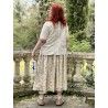 jupe 22154 voile de coton Jaune à fleurs Ewa i Walla - 15