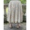 jupe 22154 voile de coton Jaune à fleurs Ewa i Walla - 13