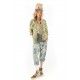 chemise Kelly Western in Leroi Magnolia Pearl - 32