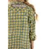 chemise Kelly Western in Leroi Magnolia Pearl - 34
