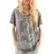 T-shirt Through The Waves in Ozzy Magnolia Pearl - 10