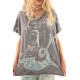 T-shirt Through The Waves in Ozzy Magnolia Pearl - 9