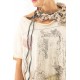 robe Queen Of Heart in Moonlight Magnolia Pearl - 11