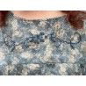 robe 55736 voile de coton Bleu à fleurs Ewa i Walla - 15