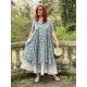 robe 55736 voile de coton Bleu à fleurs Ewa i Walla - 2