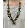 Collier Charm in Crystal Flower DKM Jewelry - 1