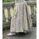 jupe 22154 voile de coton Jaune à fleurs Ewa i Walla - 3
