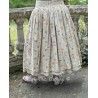 jupe 22154 voile de coton Jaune à fleurs Ewa i Walla - 4