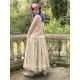 jupe 22154 voile de coton Jaune à fleurs Ewa i Walla - 8