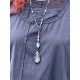 Collier Crystal in Oval Teardrop DKM Jewelry - 2