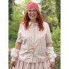 chemisier 44847 coton Carreaux rouges Ewa i Walla - 1