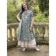 dress 55736 Blue flower cotton voile Ewa i Walla - 1