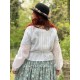 chemisier 44832 organdie Blanc Ewa i Walla - 4