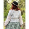 chemisier 44832 organdie Blanc Ewa i Walla - 4