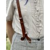 suspenders GERTY 99161 Brown leather Ewa i Walla - 8